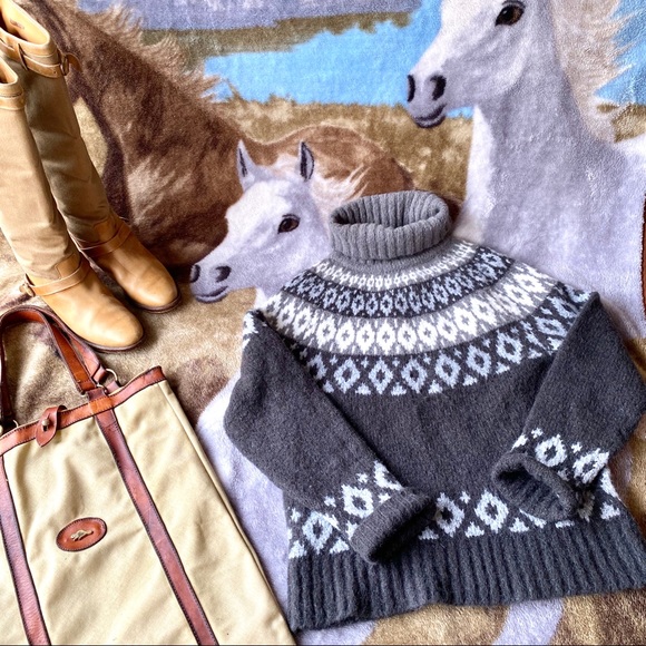 Sweet Paraphrase mohair blend turtleneck sweater - Picture 11 of 11